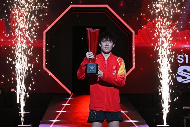 Kaiyun 平台-王楚钦首摘大满贯男单桂冠：“我的目标远不止于此”